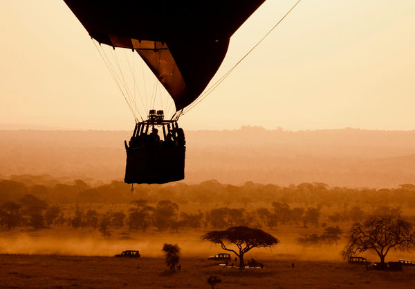 Coucher du soleil au Serengeti